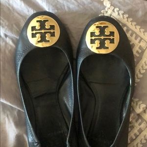 Tory Burch 7.5 Black flats
